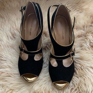 antonio melani stilettos, peep toe